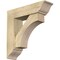 Ekena Millwork Westlake Traditional Rough Sawn Bracket w/ Offset Brace, Douglas Fir, 8"W x 30"D x 30"H BKT0806X30X30WTL01RDF - alternate 1